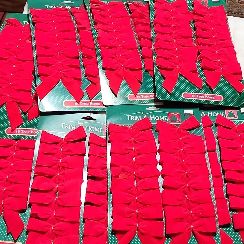 NEW IN PACKAGES TRIM A HOME 🏡 TREE BOWS.
